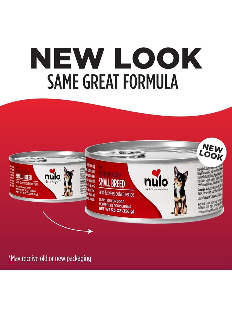 Nulo FreeStyle Small Breed Dog Grain-Free Lamb & Sweet Potato Recipe with Propbiotics 156gms - Image 4